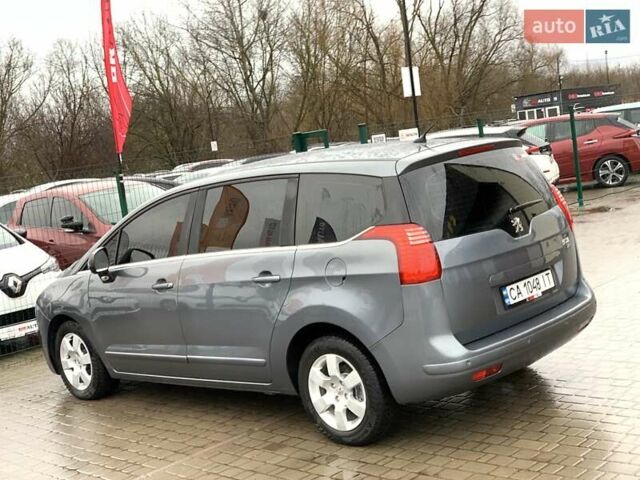 Серый Пежо 5008, объемом двигателя 1.6 л и пробегом 276 тыс. км за 7999 $, фото 18 на Automoto.ua