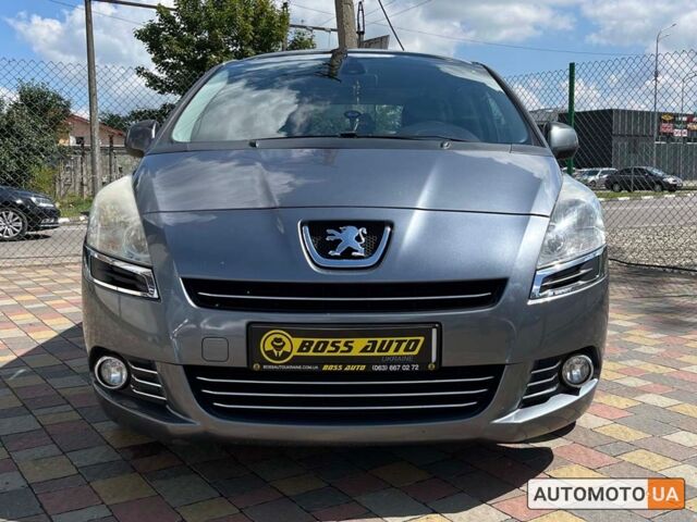 Сірий Пежо 5008, об'ємом двигуна 1.6 л та пробігом 235 тис. км за 7999 $, фото 1 на Automoto.ua