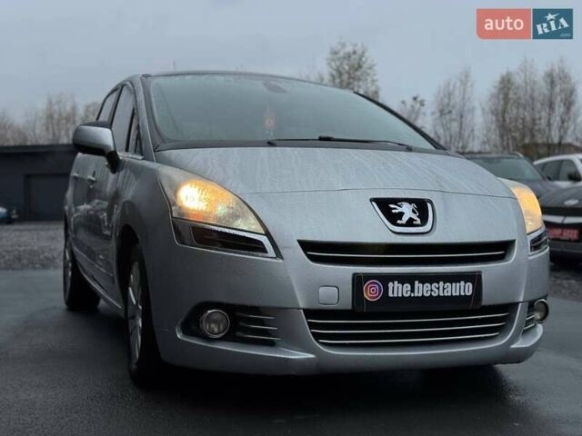 Серый Пежо 5008, объемом двигателя 1.6 л и пробегом 232 тыс. км за 6600 $, фото 7 на Automoto.ua