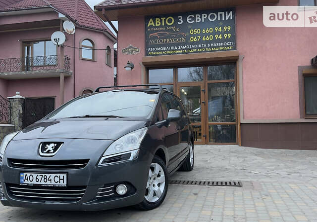 Сірий Пежо 5008, об'ємом двигуна 1.6 л та пробігом 249 тис. км за 7950 $, фото 16 на Automoto.ua