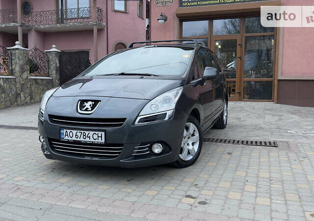 Сірий Пежо 5008, об'ємом двигуна 1.6 л та пробігом 249 тис. км за 7950 $, фото 15 на Automoto.ua