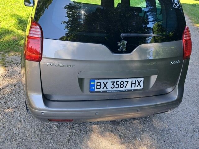 Серый Пежо 5008, объемом двигателя 2 л и пробегом 279 тыс. км за 10300 $, фото 2 на Automoto.ua