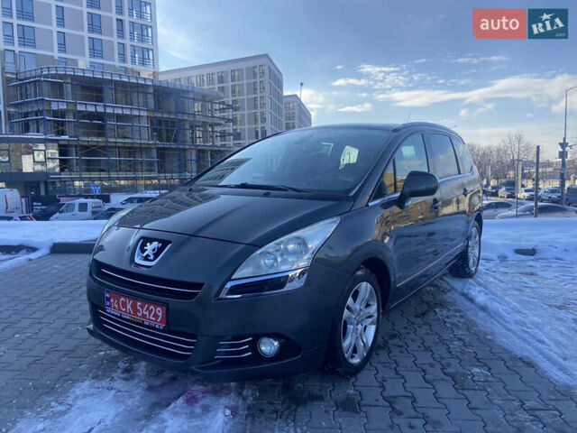 Серый Пежо 5008, объемом двигателя 1.6 л и пробегом 191 тыс. км за 7850 $, фото 1 на Automoto.ua
