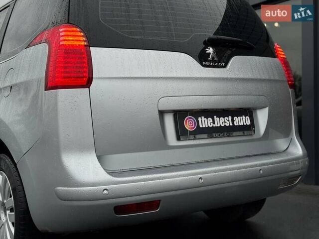 Серый Пежо 5008, объемом двигателя 1.6 л и пробегом 232 тыс. км за 6600 $, фото 12 на Automoto.ua