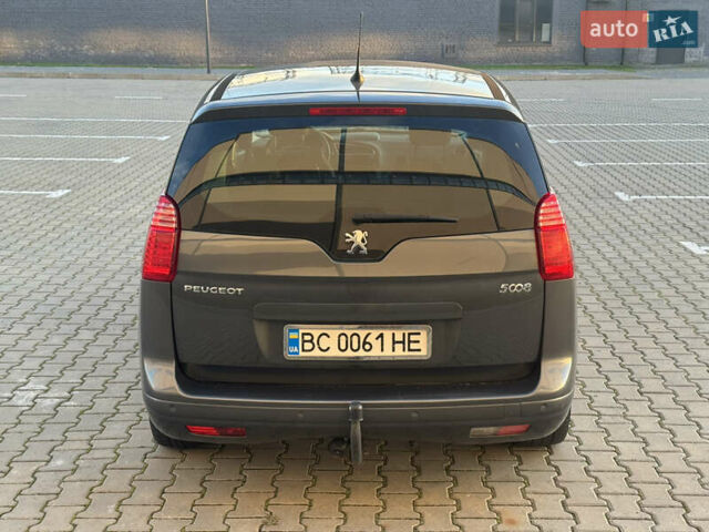 Сірий Пежо 5008, об'ємом двигуна 1.6 л та пробігом 269 тис. км за 7700 $, фото 12 на Automoto.ua
