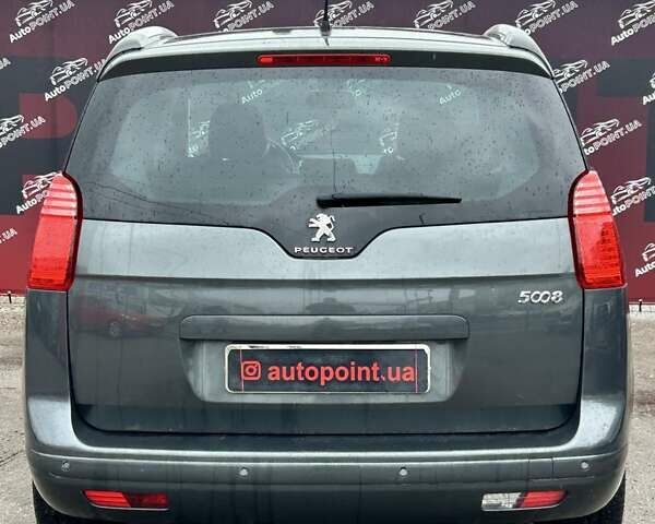 Серый Пежо 5008, объемом двигателя 1.6 л и пробегом 254 тыс. км за 7000 $, фото 8 на Automoto.ua