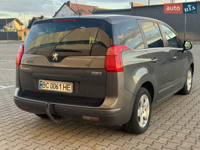 Сірий Пежо 5008, об'ємом двигуна 1.6 л та пробігом 269 тис. км за 7700 $, фото 11 на Automoto.ua