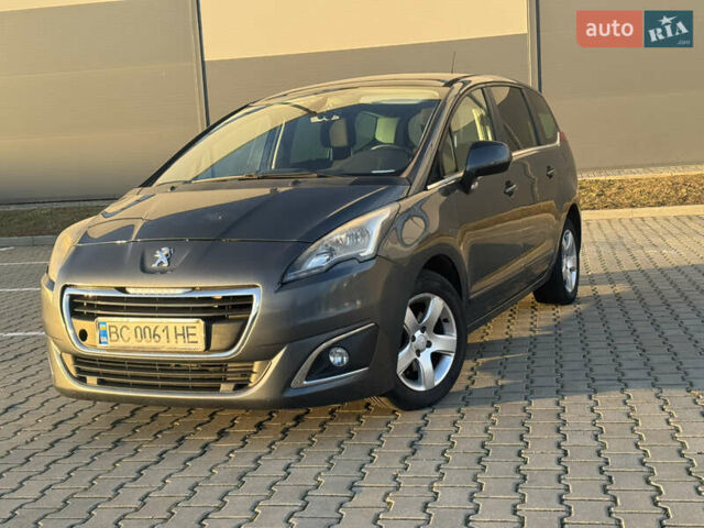 Сірий Пежо 5008, об'ємом двигуна 1.6 л та пробігом 269 тис. км за 7700 $, фото 1 на Automoto.ua