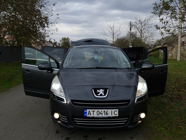 Сірий Пежо 5008, об'ємом двигуна 1.6 л та пробігом 192 тис. км за 9100 $, фото 3 на Automoto.ua