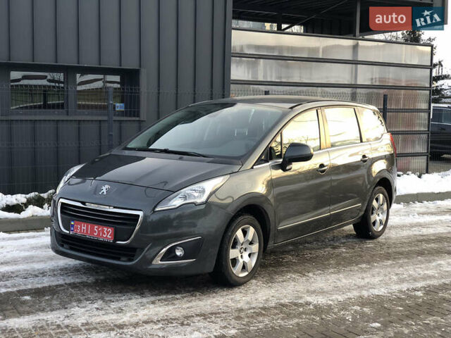 Сірий Пежо 5008, об'ємом двигуна 1.6 л та пробігом 185 тис. км за 10400 $, фото 27 на Automoto.ua