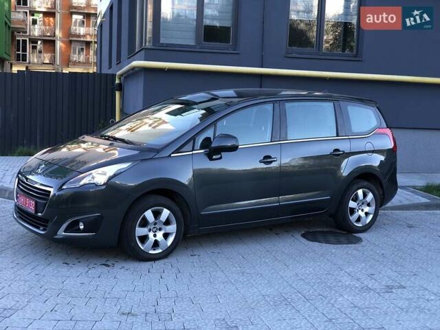 Сірий Пежо 5008, об'ємом двигуна 1.6 л та пробігом 185 тис. км за 10800 $, фото 6 на Automoto.ua