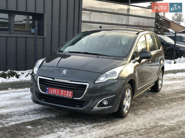Сірий Пежо 5008, об'ємом двигуна 1.6 л та пробігом 185 тис. км за 10400 $, фото 24 на Automoto.ua