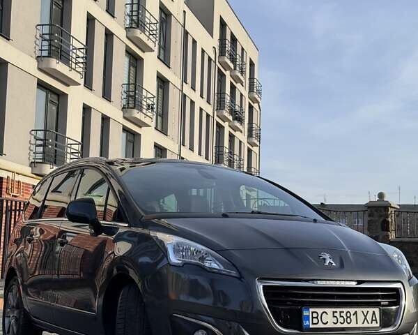 Серый Пежо 5008, объемом двигателя 1.56 л и пробегом 230 тыс. км за 9800 $, фото 9 на Automoto.ua