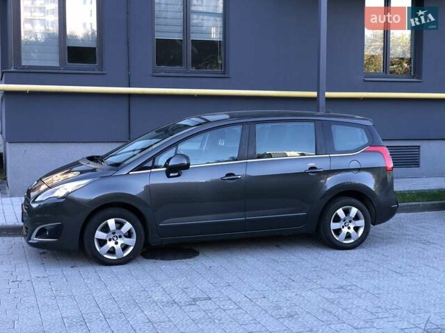 Сірий Пежо 5008, об'ємом двигуна 1.6 л та пробігом 185 тис. км за 10800 $, фото 7 на Automoto.ua