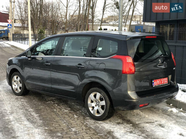 Сірий Пежо 5008, об'ємом двигуна 1.6 л та пробігом 185 тис. км за 10400 $, фото 28 на Automoto.ua