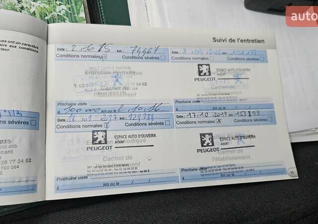 Сірий Пежо 5008, об'ємом двигуна 1.56 л та пробігом 263 тис. км за 10200 $, фото 41 на Automoto.ua