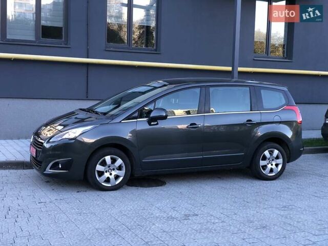 Сірий Пежо 5008, об'ємом двигуна 1.6 л та пробігом 185 тис. км за 10800 $, фото 8 на Automoto.ua