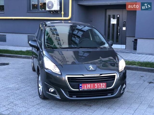 Сірий Пежо 5008, об'ємом двигуна 1.6 л та пробігом 185 тис. км за 10800 $, фото 53 на Automoto.ua