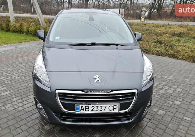 Сірий Пежо 5008, об'ємом двигуна 1.56 л та пробігом 263 тис. км за 10200 $, фото 1 на Automoto.ua