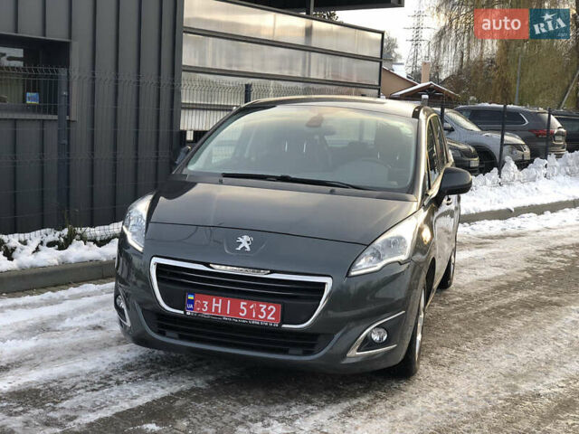 Сірий Пежо 5008, об'ємом двигуна 1.6 л та пробігом 185 тис. км за 10400 $, фото 25 на Automoto.ua
