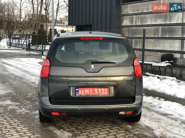 Сірий Пежо 5008, об'ємом двигуна 1.6 л та пробігом 185 тис. км за 10400 $, фото 14 на Automoto.ua
