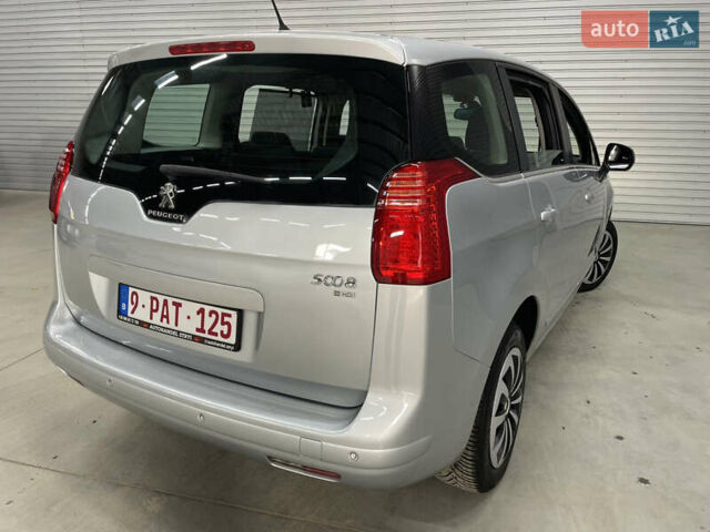 Серый Пежо 5008, объемом двигателя 1.6 л и пробегом 237 тыс. км за 10650 $, фото 19 на Automoto.ua