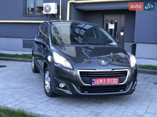 Сірий Пежо 5008, об'ємом двигуна 1.6 л та пробігом 185 тис. км за 10800 $, фото 52 на Automoto.ua