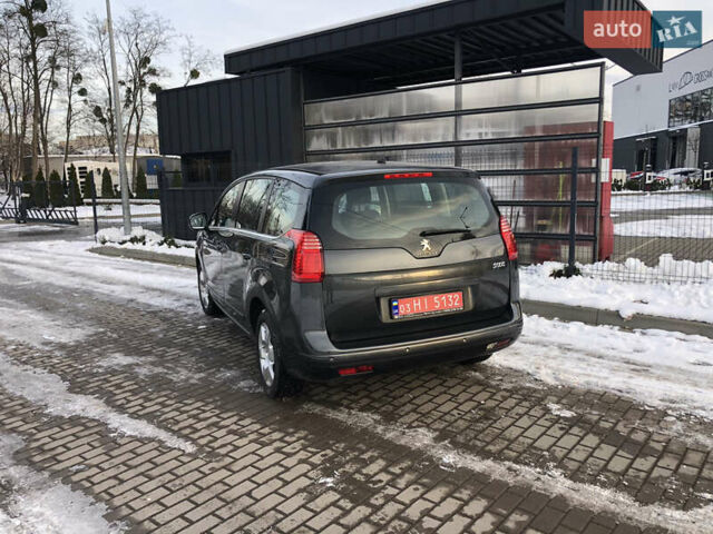 Сірий Пежо 5008, об'ємом двигуна 1.6 л та пробігом 185 тис. км за 10400 $, фото 11 на Automoto.ua