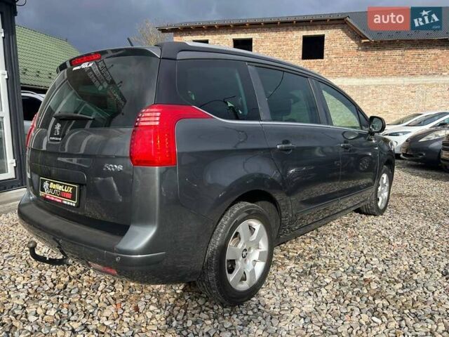 Сірий Пежо 5008, об'ємом двигуна 1.6 л та пробігом 202 тис. км за 10699 $, фото 6 на Automoto.ua