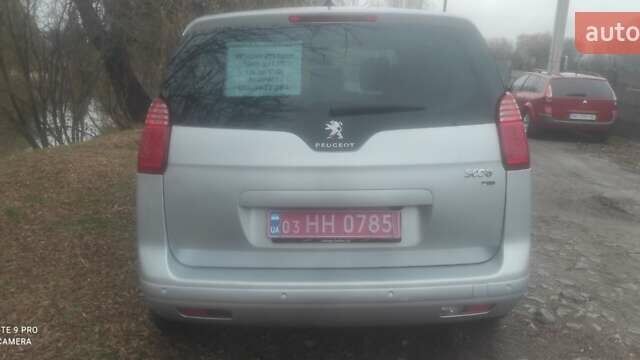 Серый Пежо 5008, объемом двигателя 1.56 л и пробегом 193 тыс. км за 10350 $, фото 6 на Automoto.ua