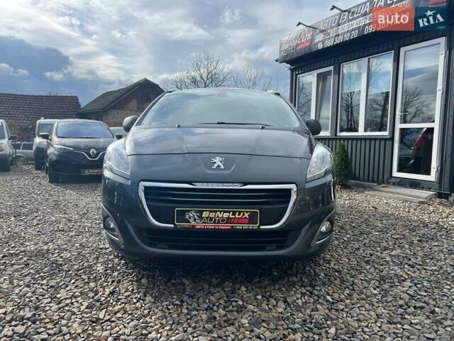 Сірий Пежо 5008, об'ємом двигуна 1.6 л та пробігом 202 тис. км за 10699 $, фото 2 на Automoto.ua
