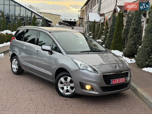 Сірий Пежо 5008, об'ємом двигуна 1.6 л та пробігом 223 тис. км за 10750 $, фото 36 на Automoto.ua