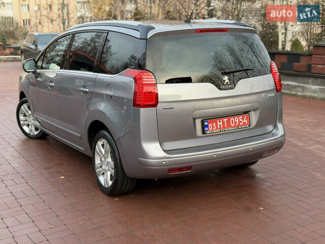 Сірий Пежо 5008, об'ємом двигуна 1.6 л та пробігом 200 тис. км за 12300 $, фото 44 на Automoto.ua