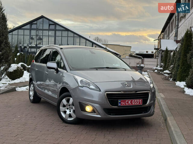 Сірий Пежо 5008, об'ємом двигуна 1.6 л та пробігом 223 тис. км за 10750 $, фото 35 на Automoto.ua