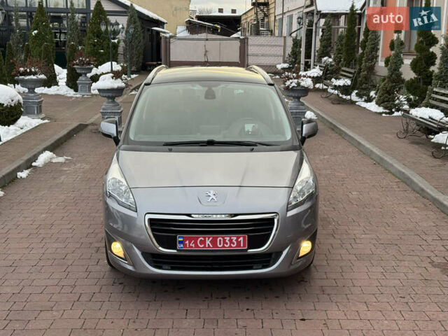 Сірий Пежо 5008, об'ємом двигуна 1.6 л та пробігом 223 тис. км за 10750 $, фото 25 на Automoto.ua