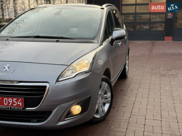 Сірий Пежо 5008, об'ємом двигуна 1.6 л та пробігом 200 тис. км за 12300 $, фото 49 на Automoto.ua