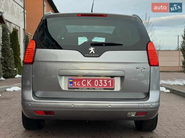 Сірий Пежо 5008, об'ємом двигуна 1.6 л та пробігом 223 тис. км за 10750 $, фото 53 на Automoto.ua