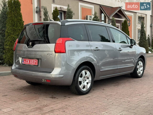 Сірий Пежо 5008, об'ємом двигуна 1.6 л та пробігом 223 тис. км за 10750 $, фото 46 на Automoto.ua