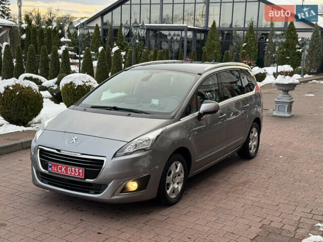 Сірий Пежо 5008, об'ємом двигуна 1.6 л та пробігом 223 тис. км за 10750 $, фото 7 на Automoto.ua