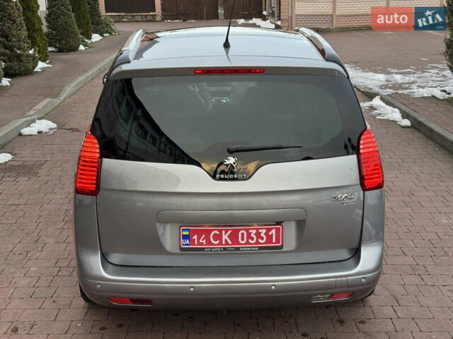 Сірий Пежо 5008, об'ємом двигуна 1.6 л та пробігом 223 тис. км за 10750 $, фото 52 на Automoto.ua