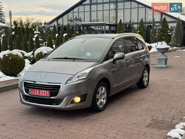Сірий Пежо 5008, об'ємом двигуна 1.6 л та пробігом 223 тис. км за 10750 $, фото 8 на Automoto.ua