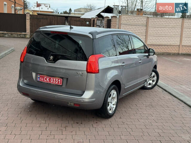 Сірий Пежо 5008, об'ємом двигуна 1.6 л та пробігом 223 тис. км за 10750 $, фото 49 на Automoto.ua