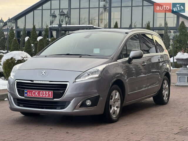 Сірий Пежо 5008, об'ємом двигуна 1.6 л та пробігом 223 тис. км за 10750 $, фото 6 на Automoto.ua