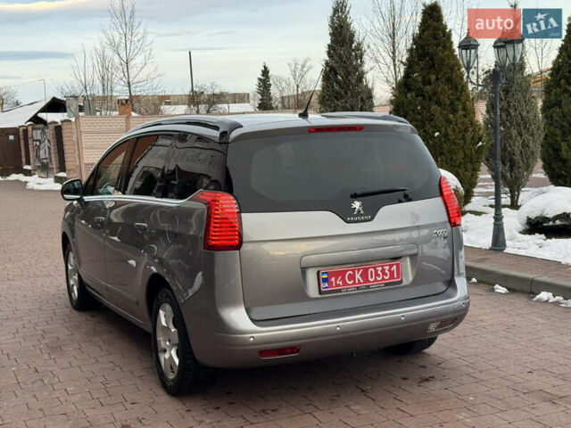 Сірий Пежо 5008, об'ємом двигуна 1.6 л та пробігом 223 тис. км за 10750 $, фото 20 на Automoto.ua