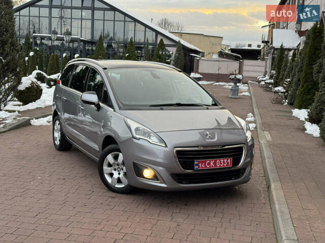 Сірий Пежо 5008, об'ємом двигуна 1.6 л та пробігом 223 тис. км за 10750 $, фото 38 на Automoto.ua