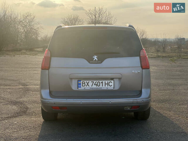Серый Пежо 5008, объемом двигателя 2 л и пробегом 315 тыс. км за 10299 $, фото 5 на Automoto.ua