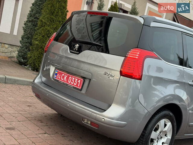 Сірий Пежо 5008, об'ємом двигуна 1.6 л та пробігом 223 тис. км за 10750 $, фото 50 на Automoto.ua