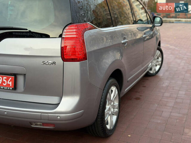 Сірий Пежо 5008, об'ємом двигуна 1.6 л та пробігом 200 тис. км за 12300 $, фото 51 на Automoto.ua