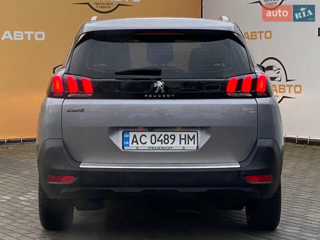 Сірий Пежо 5008, об'ємом двигуна 1.6 л та пробігом 221 тис. км за 21500 $, фото 3 на Automoto.ua
