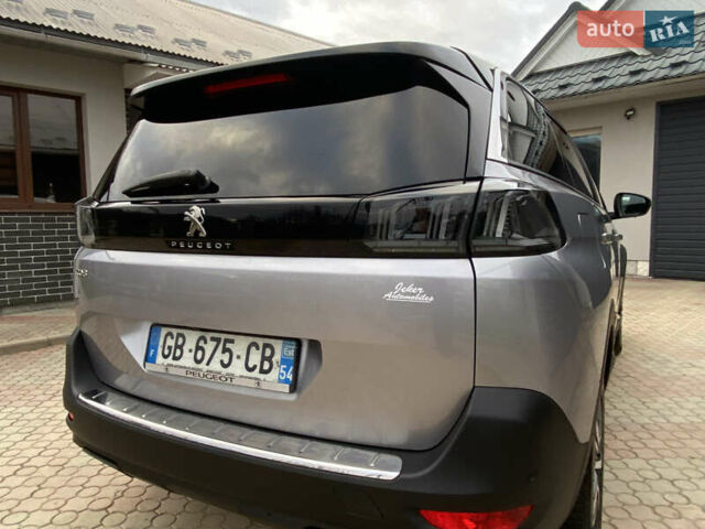 Серый Пежо 5008, объемом двигателя 1.5 л и пробегом 163 тыс. км за 23600 $, фото 22 на Automoto.ua